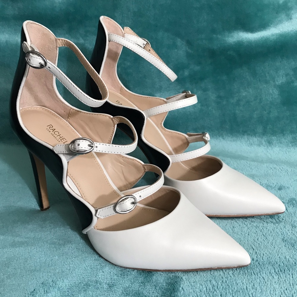 Rachel Zoe Women's Phoenix Pump Court Leather Shoes